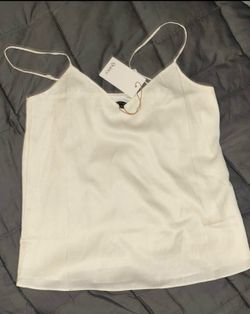 Quince washable V neck cami
