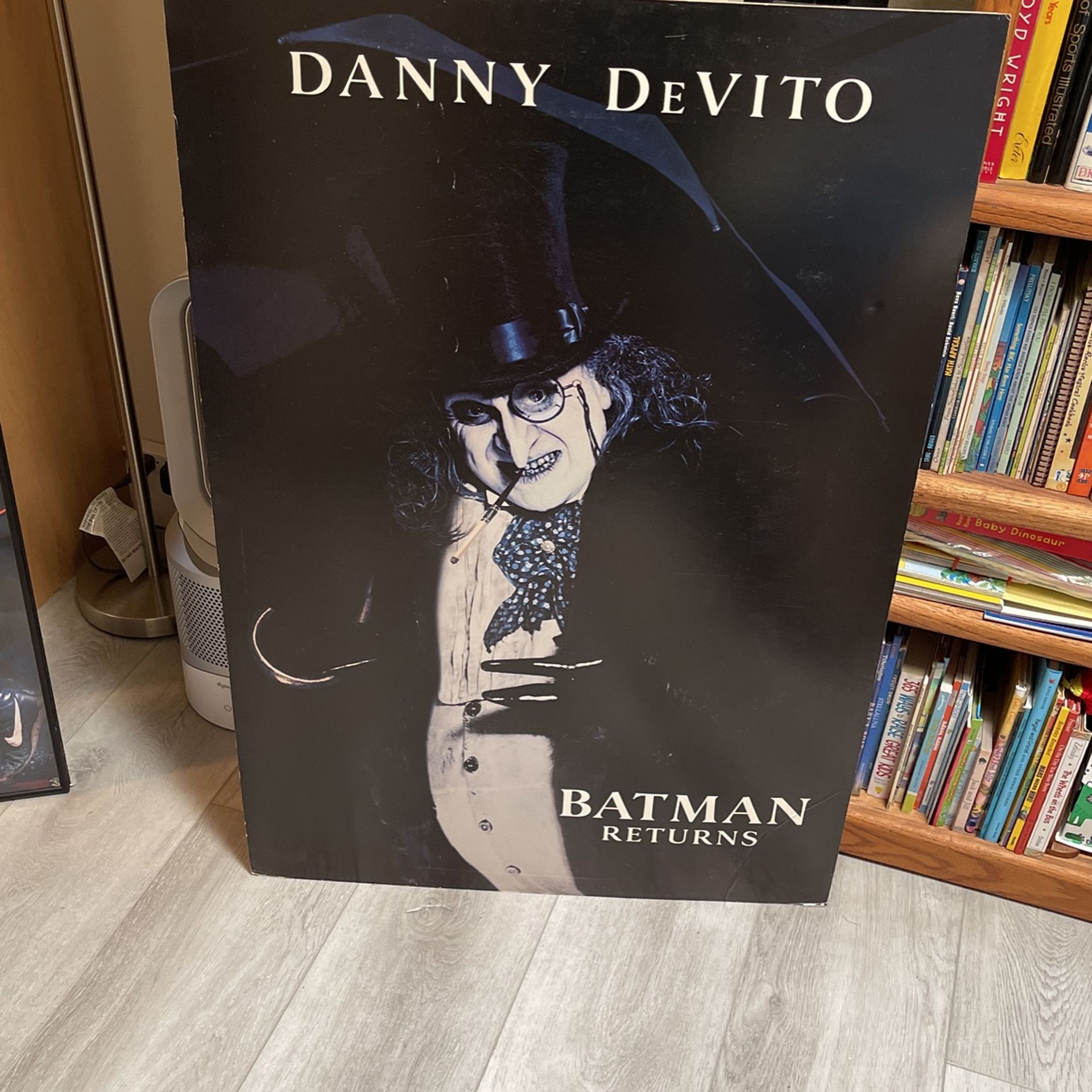 Batman Returns Danny DeVito Penguin Mounted Poster