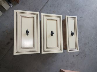 3 alderwood loose cabinet drawers kitchen bathroom desk??