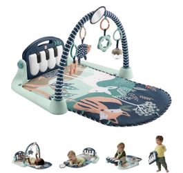 New- Fisher Price kick And Play Piano Gym