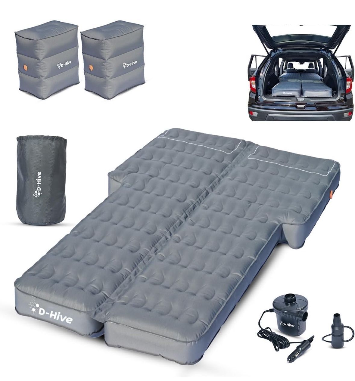 Unbeatable Durability SUV Air Mattress for Car Camping New