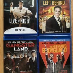 Gangster Land Live By Night Left  Behind Now You See Me 2