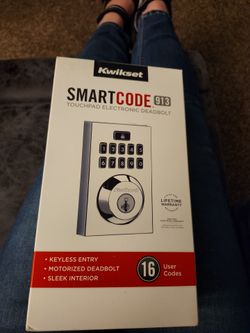 Touchpad electronic deadbolt