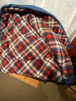 Sleeping Bag with Flannel Lining