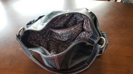 Black Leather Handbag