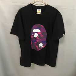 BAPE Color Camo Big Ape Head Tee
Black/Purple