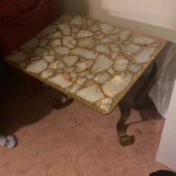 Marble 2 Piece Table set