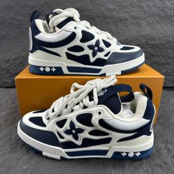 Louis Vuitton Skate (sk8) With since54 & Mongram logo Blue/white Size 6.5-12(ship only)