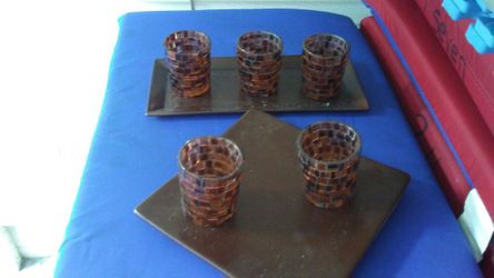 Print shot glasses with tray