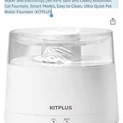 Cat Water Fountain with Wireless Pump