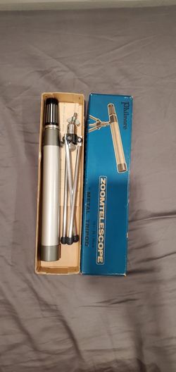 Vintage Philmore Zoomtelescope Medal Tripod