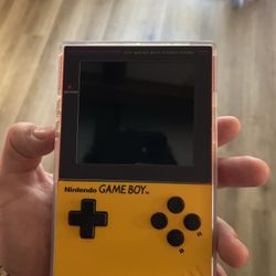 Red Transparent Analogue Pocket