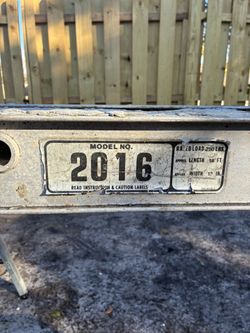 Aluminum 16’x12” Walking Plank