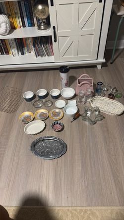 ramekins, and shot glass