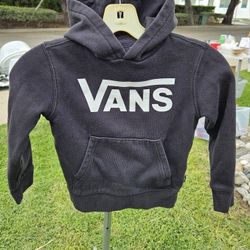 VANS BLACK HOODIE TODDLER