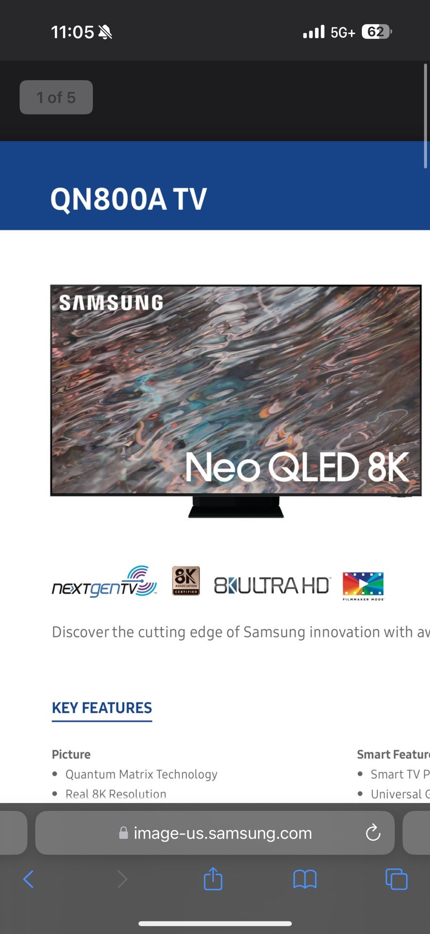 Samsung 65 Inch Tv