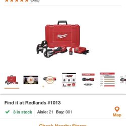 Milwaukee M12 12-Volt Lithium-lon Force Logic Cordless Press Tool Kit (3 Jaws Included) with Two 1.5