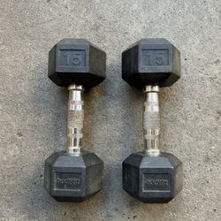 💰15lb Dumbbells💰