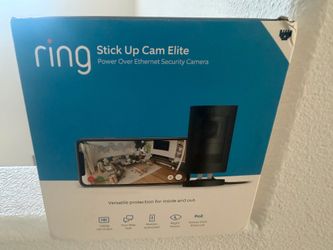 Poe ring stick up camera