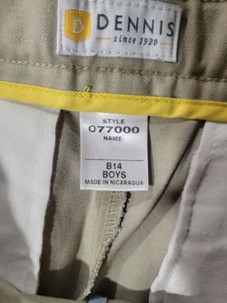 Dennis Uniform boy pants