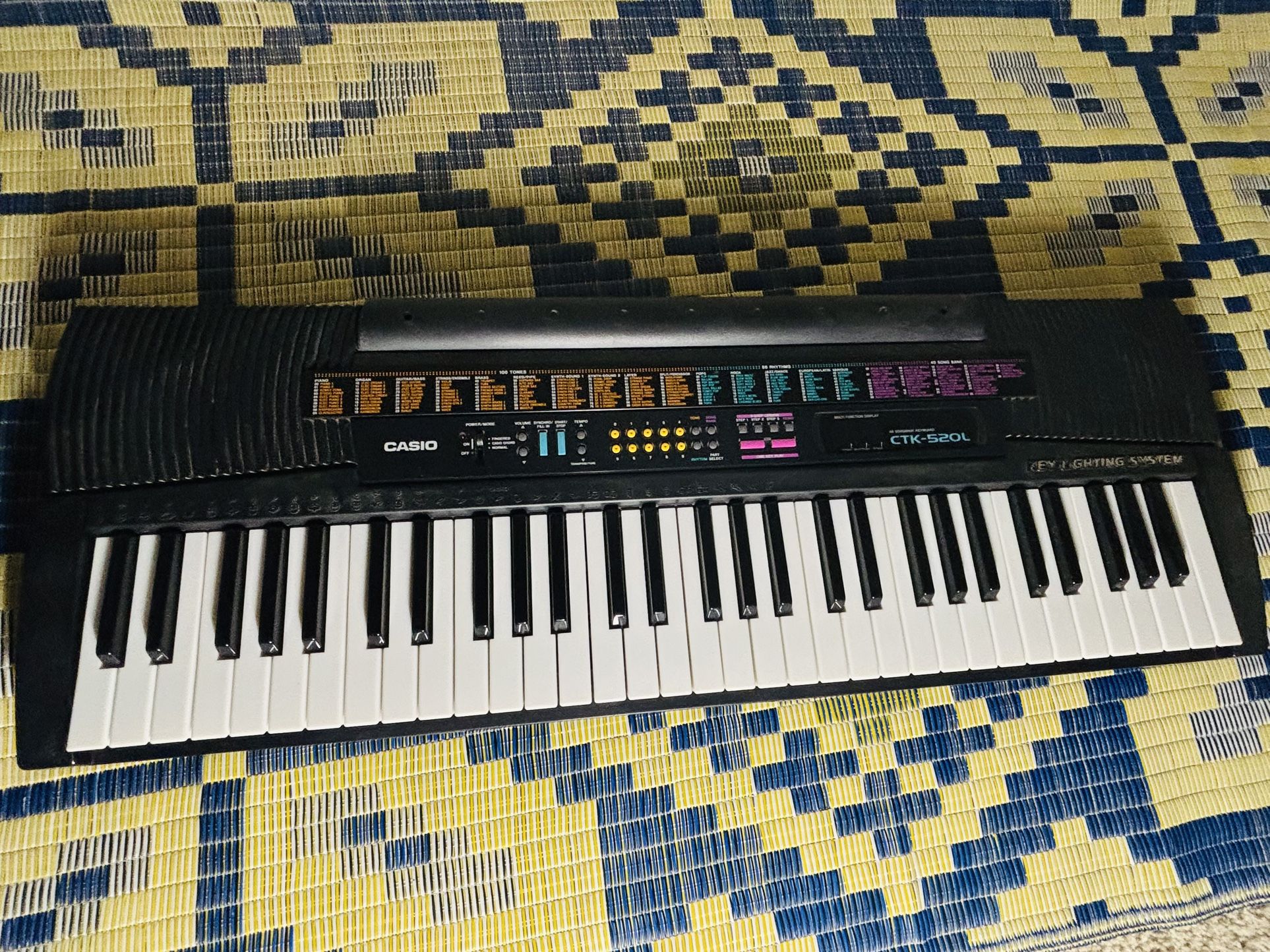 Casio CTK-520L Lighting Keyboard - Refurbished