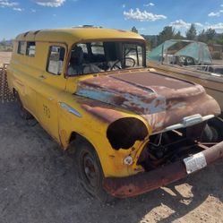 1957 Chevy Panel Truck Wagon Bus 