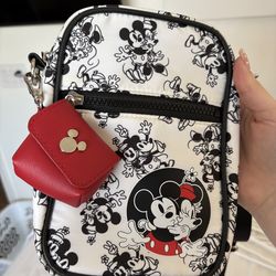 Disney Mickey/Minnie crossbody purse bag