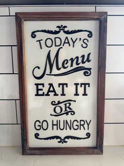Farmhouse sign