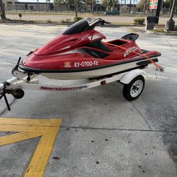 Jet Ski And Trailer
