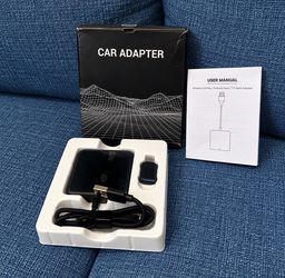 CarPlay adapter plus HDMI TV input