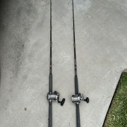 Shimano Reels With Calstar Rods