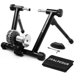 Bike Indoor Trainer w/Fluid Flywheel (Alpcour). Price OBO or Trades