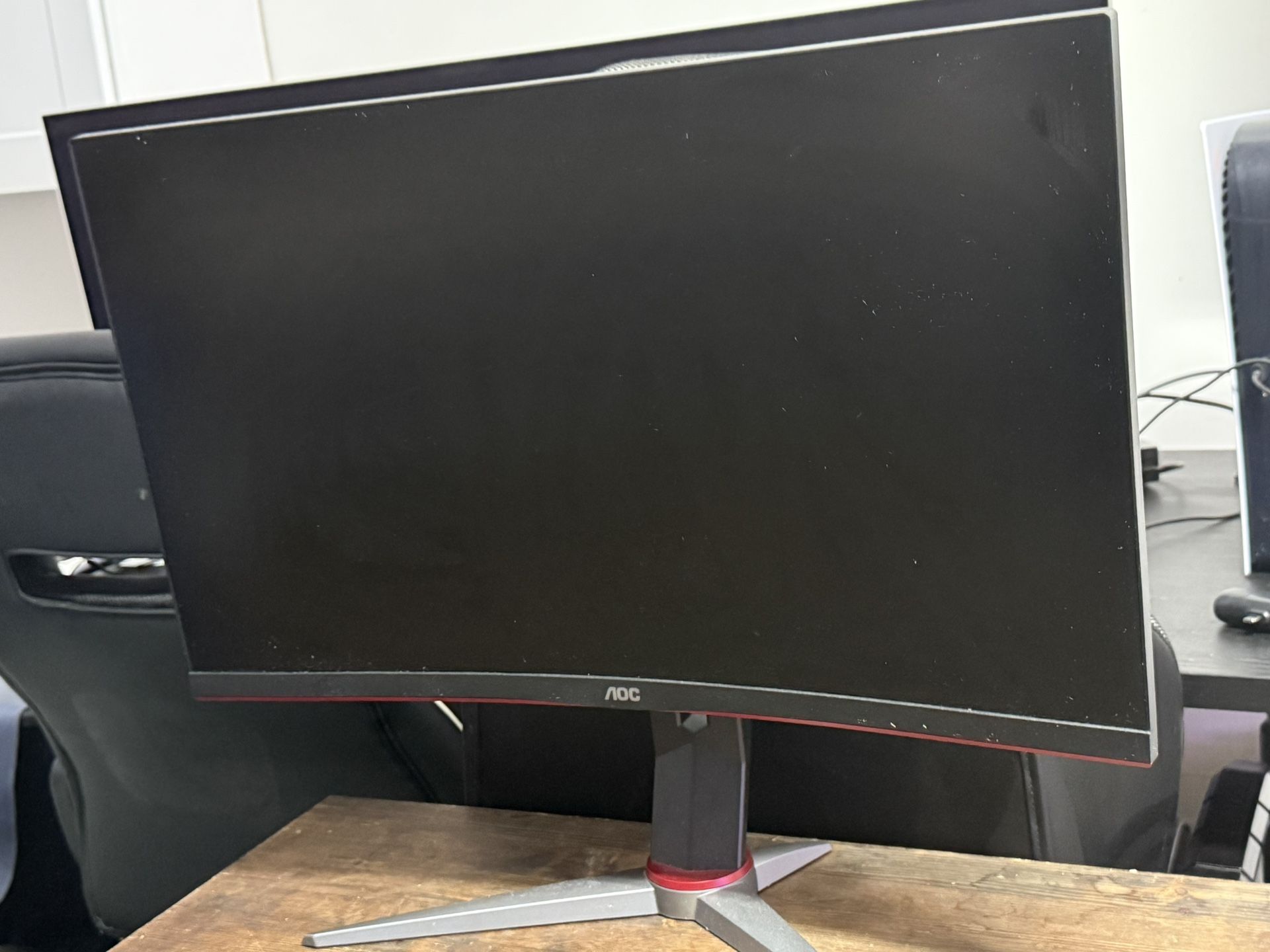 Aoc 27” Curved Monitor