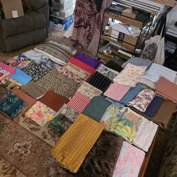 Vintage Sewing Materials 