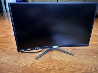 Curved msi gaming monitor