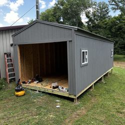 New Built Sheds Decks