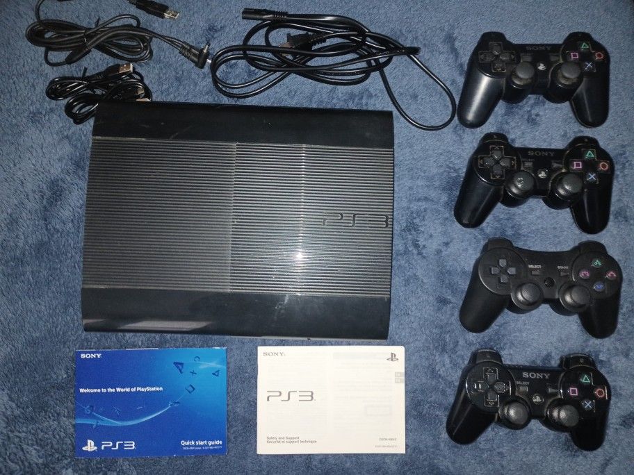 PS3 500 GB - Charcoal Black CECH-4301C