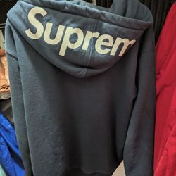 Supreme Zip Up Hoodie 