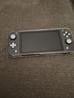 Nintendo Switch Lite Gray with Clear Case