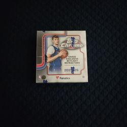 2025 Topps Chrome Basketball Fanatics Mega Box