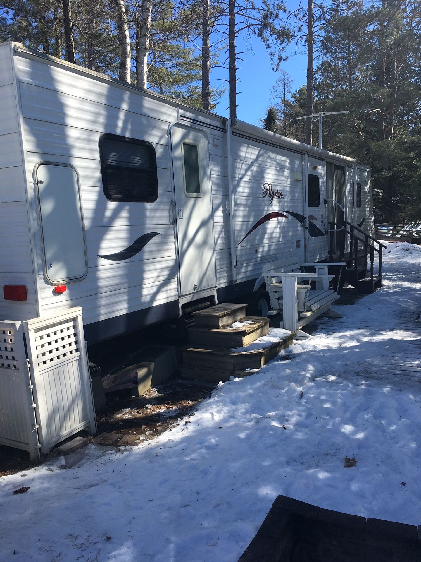 Make an offer. 37’ camping trailer