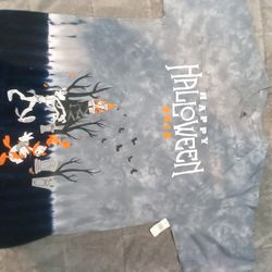 Original Disney Men's XL Mickey and Friends 2018 Halloween T-SHIRT