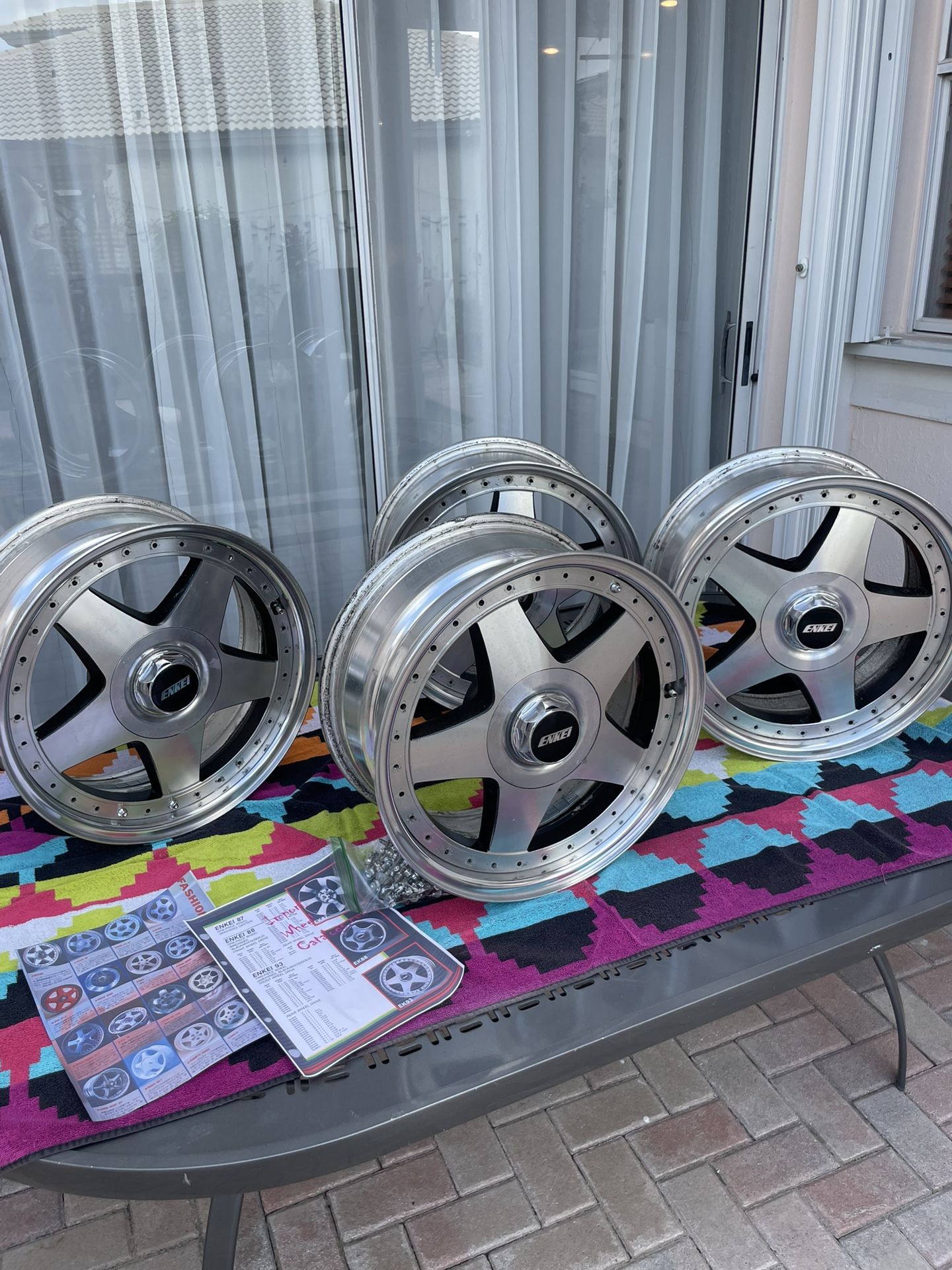 Enkei EK93 jdm 2 piece rims 16x7 for Sale in Pembroke Pines, FL