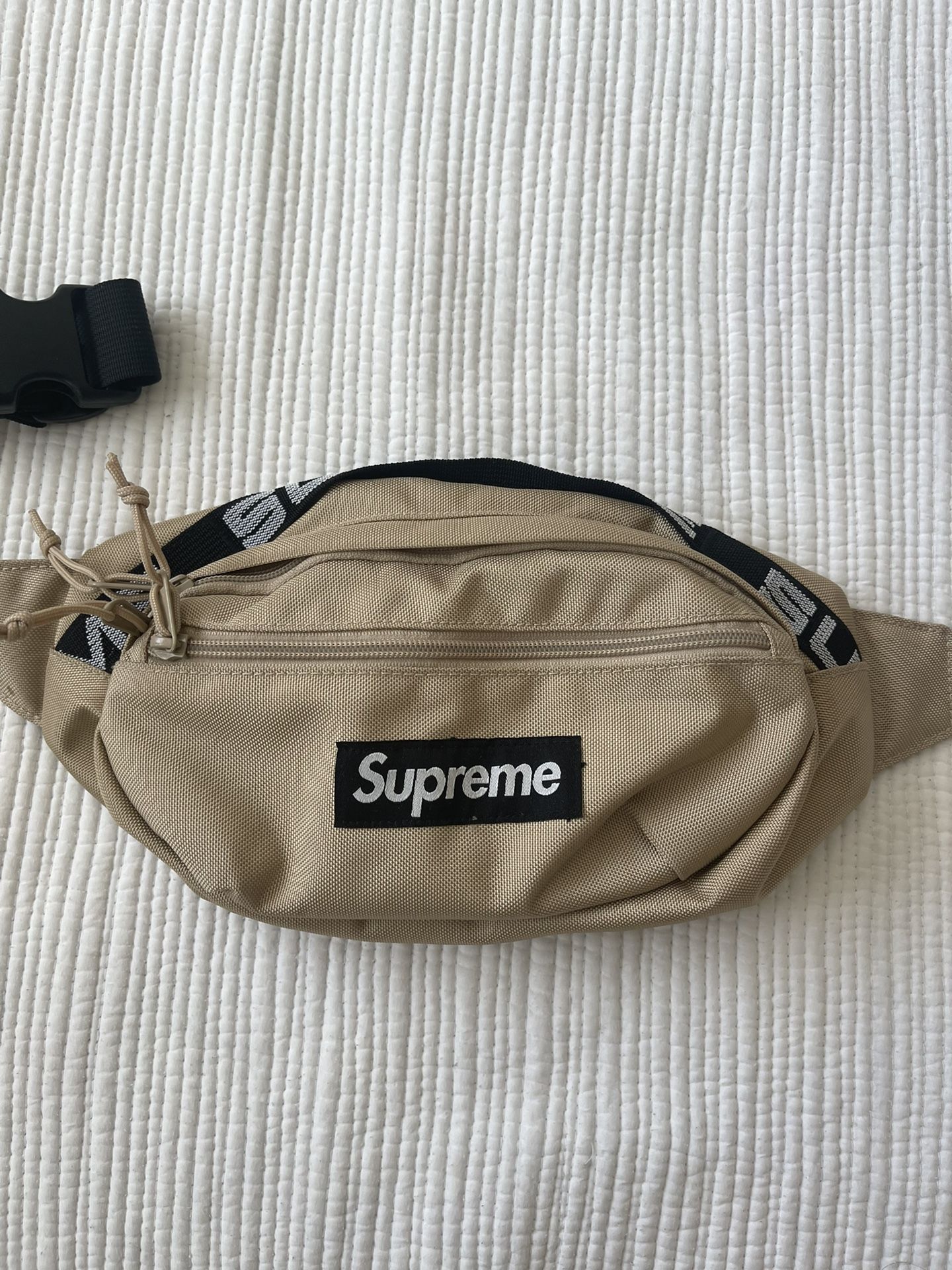 Supreme Waist Bag Beige SS18