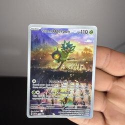 Teal Mask Ogrepon Pokemon Card