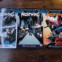 Nightwing Rebirth Series Vol. 1-3