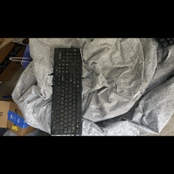 Insignia Wired Keyboard missing one button but still usable