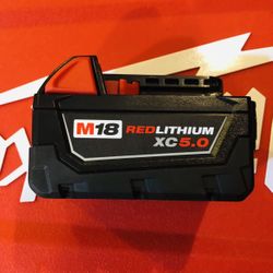 Milwaukee M18 18-Volt 5.0 Ah Lithium-Ion XC Extended Capacity Battery 