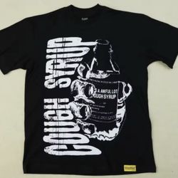 ALOCS T-shirt Hand W/ Bottle Design/ Size Medium & Large