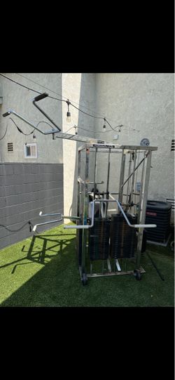 Cable Machine Home Gym with Weight Stack